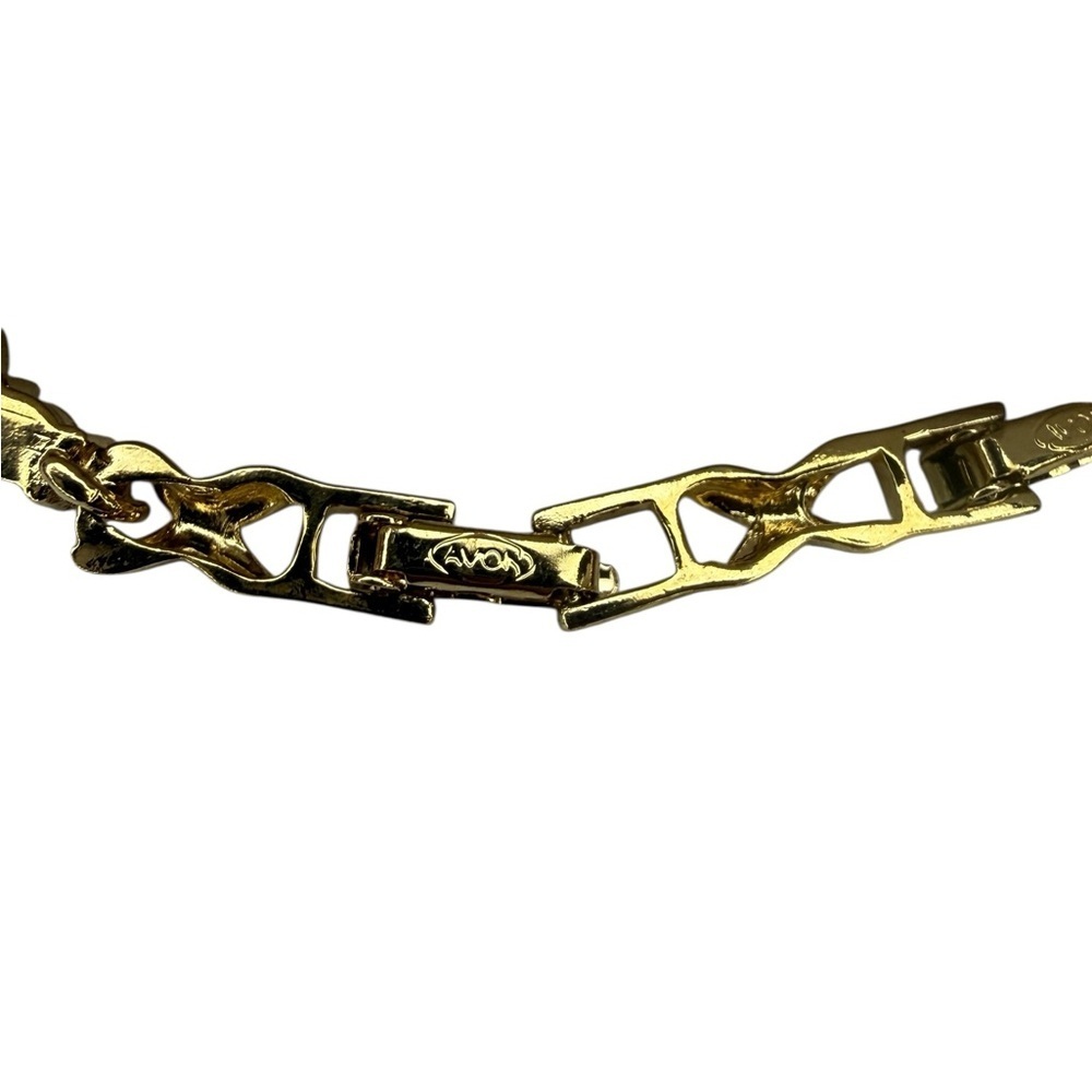 Avon Gold and Silver XOXOBracelet with Rhinestones - Picture 2 of 2